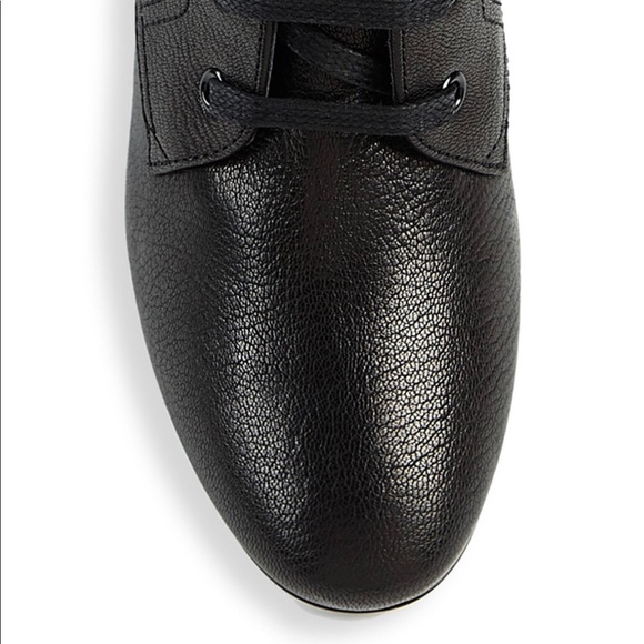 Saint Laurent leather lace up booties - Picture 3 of 5