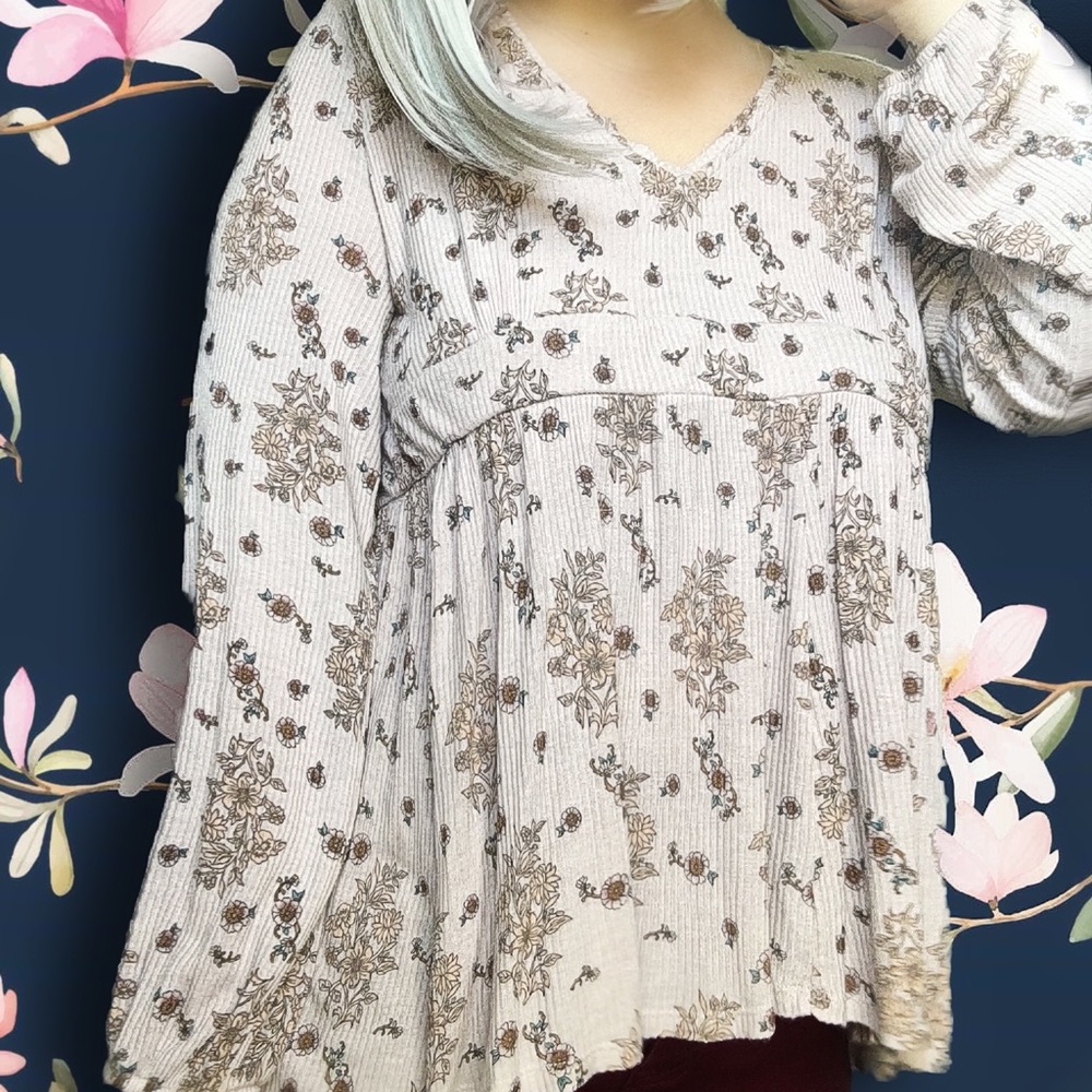 Clover + Scout Floral Shirt