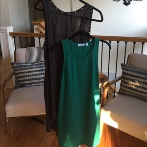 Nordstrom silk dresses // size small& medium