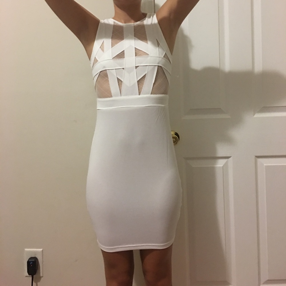 White all dress