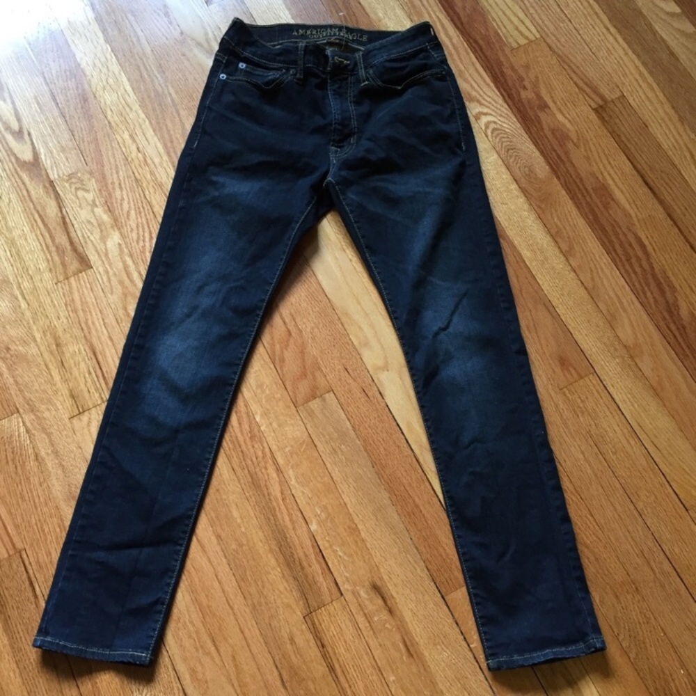 American Eagle Extreme Flex Slim Dark Jeans