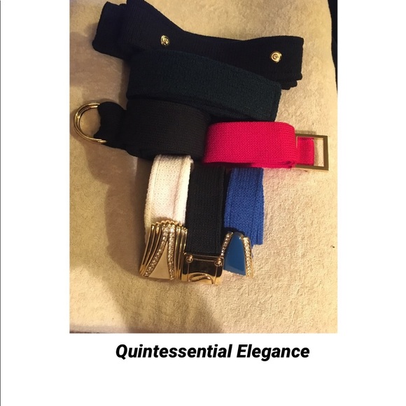 ST. JOHN Knit Belts - Picture 2 of 4