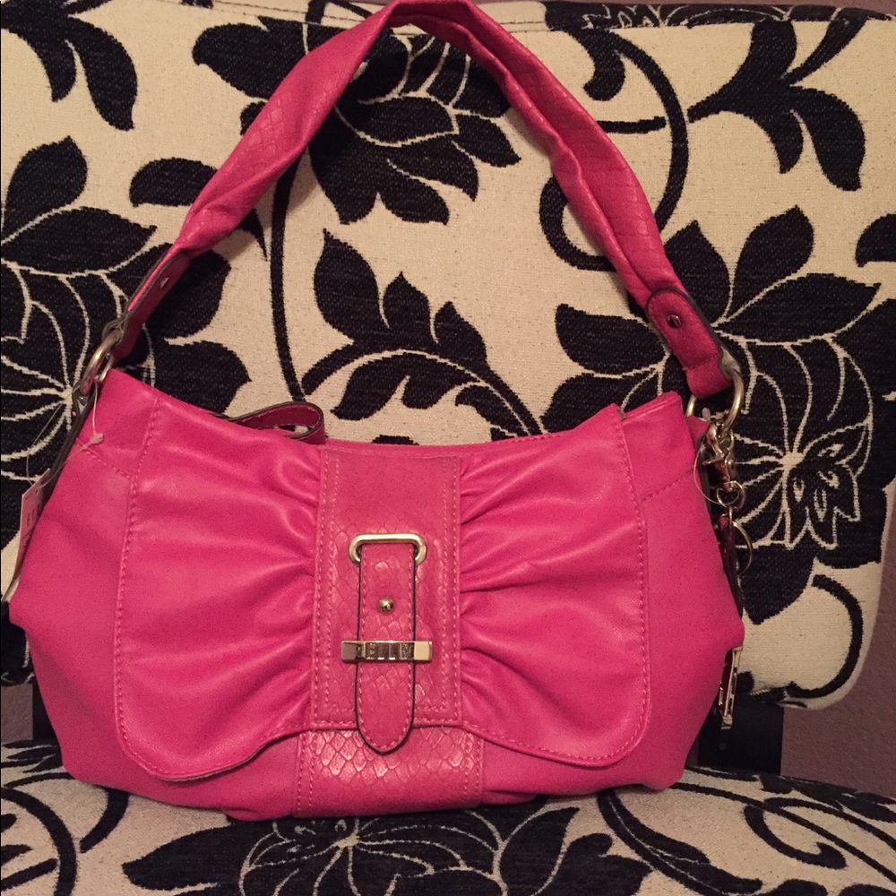 BRAND NEW pink leather Elle bag