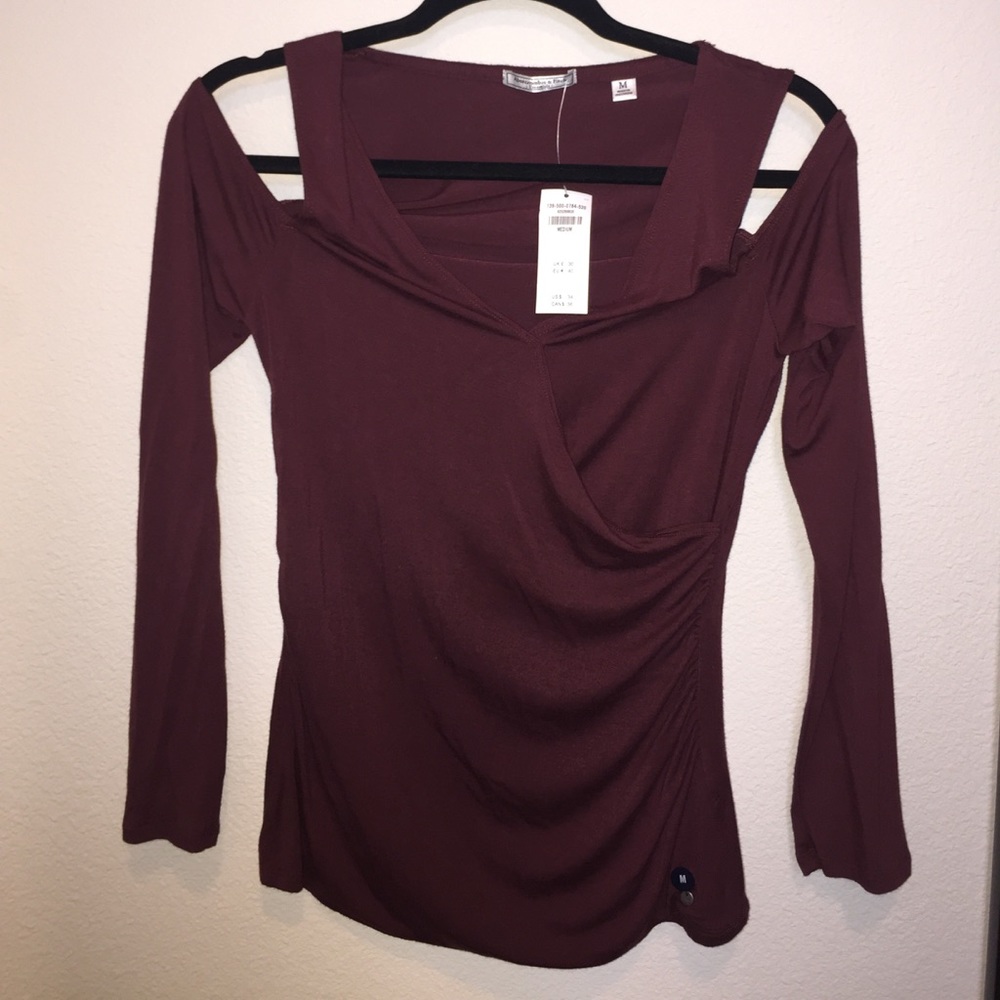Cold Shoulder Long Sleeve