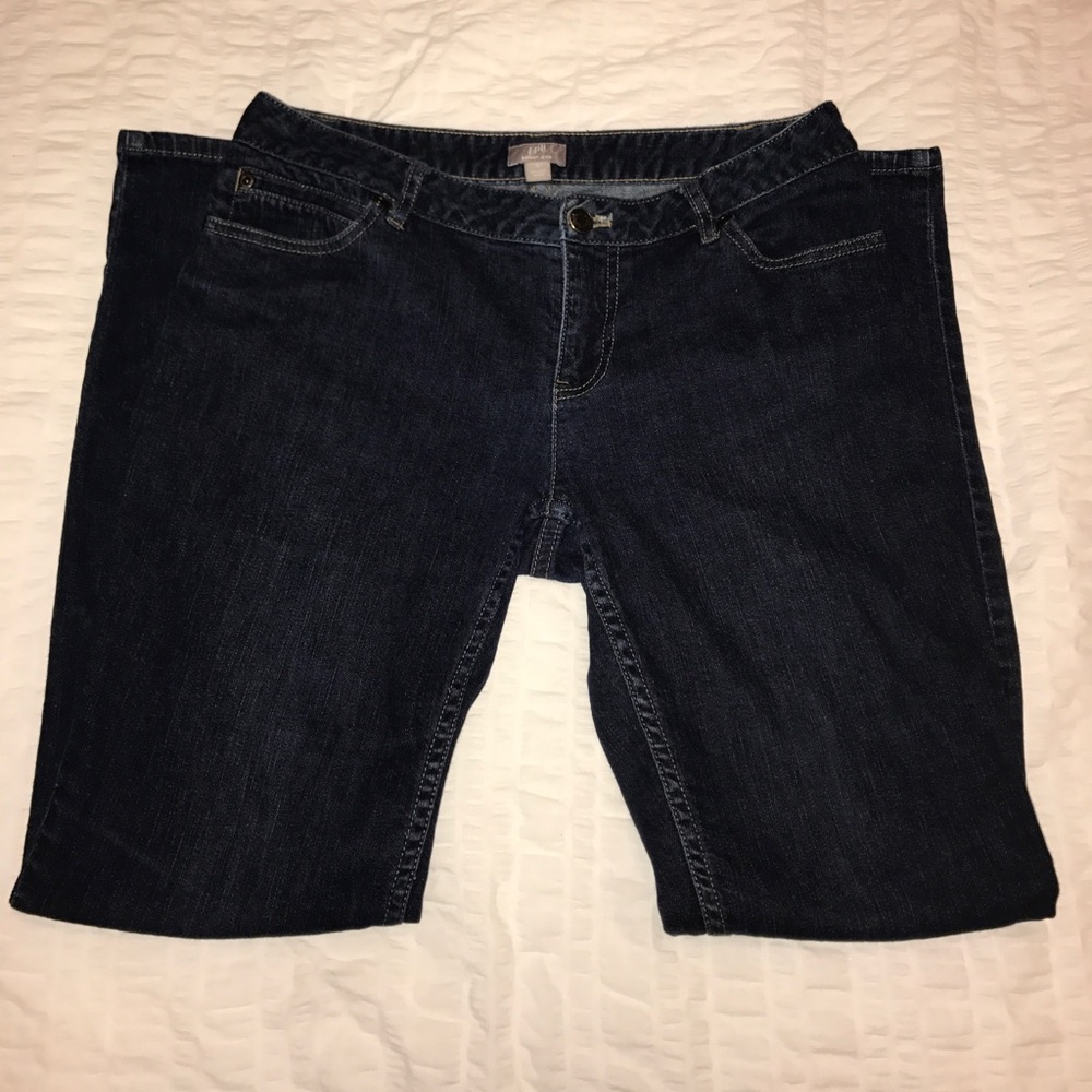 J. Jill Stretch Skinny Jeans Dark Wash Size 6