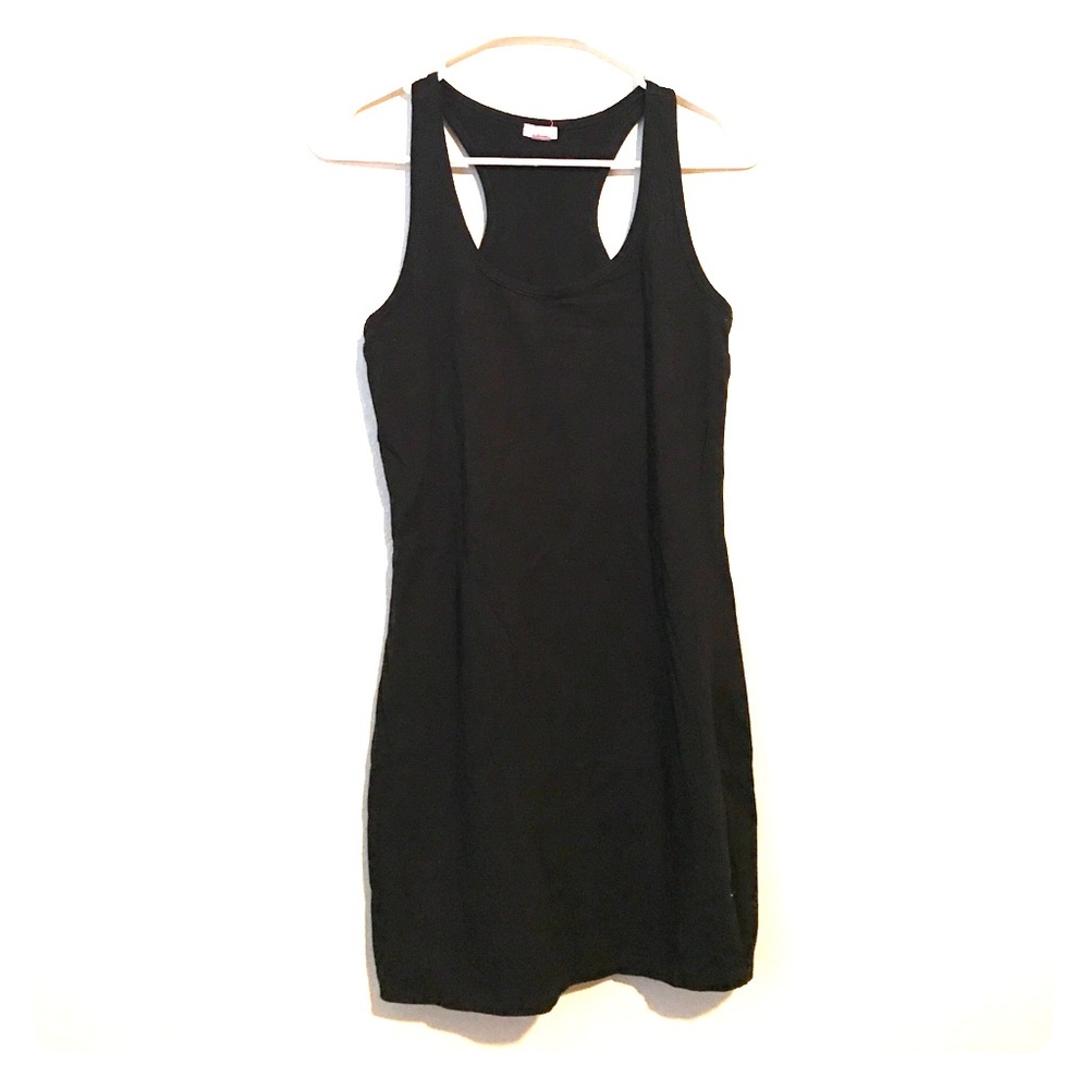 Black bodycon dress (M)