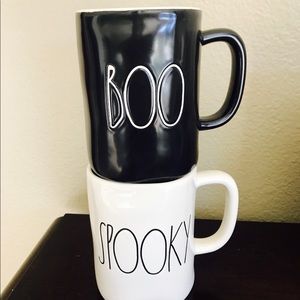 Set of 2 Rae Dunn/Magenta Mugs