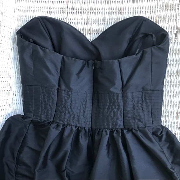 {ALFRED SUNG} (NORDSTROM) Black Strapless Party Dress - Picture 7 of 10