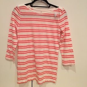 New LOFT striped three-quarter sleeve tshirt
