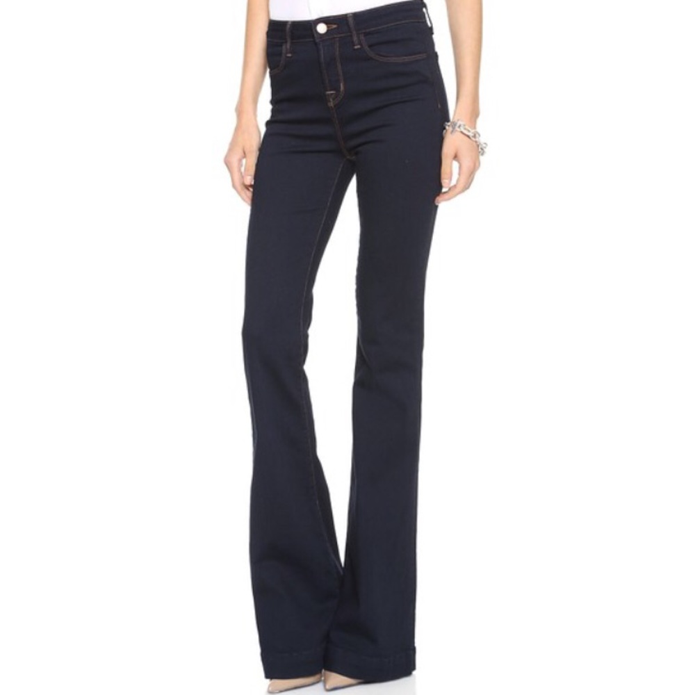 J Brand The Doll Hi Rise Bell Bottom Jeans