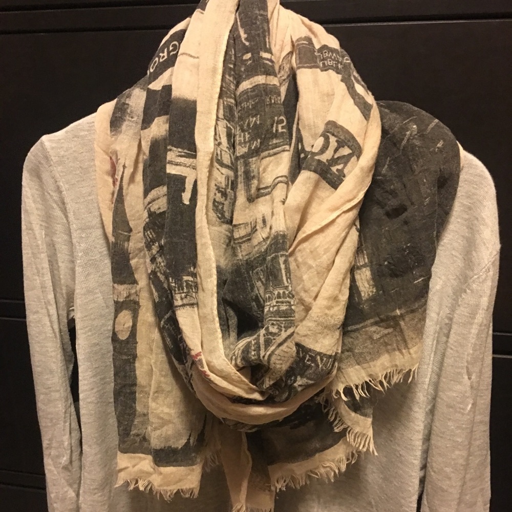 England designed scarf