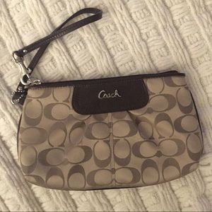 Coach wallet wristlet