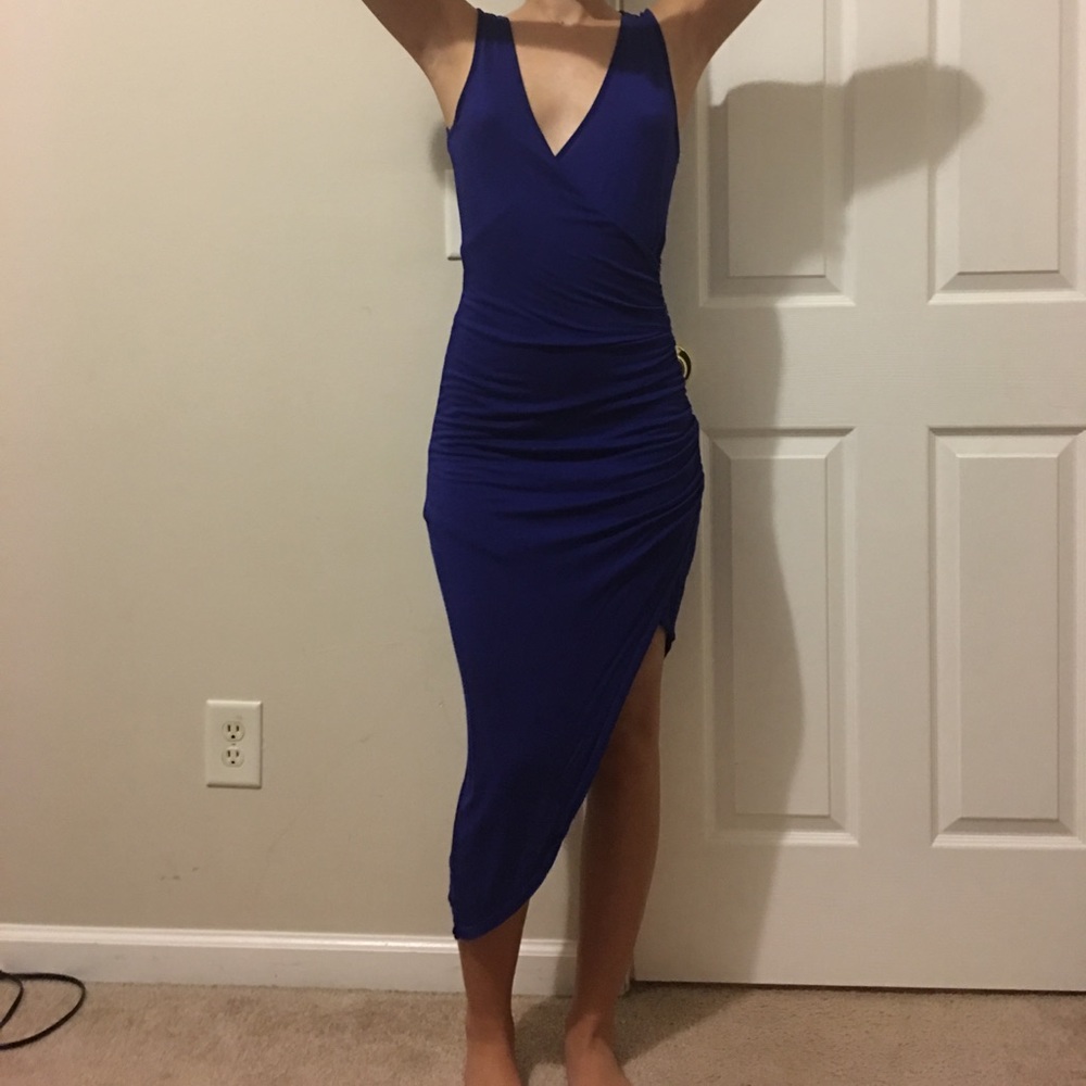Blue dress