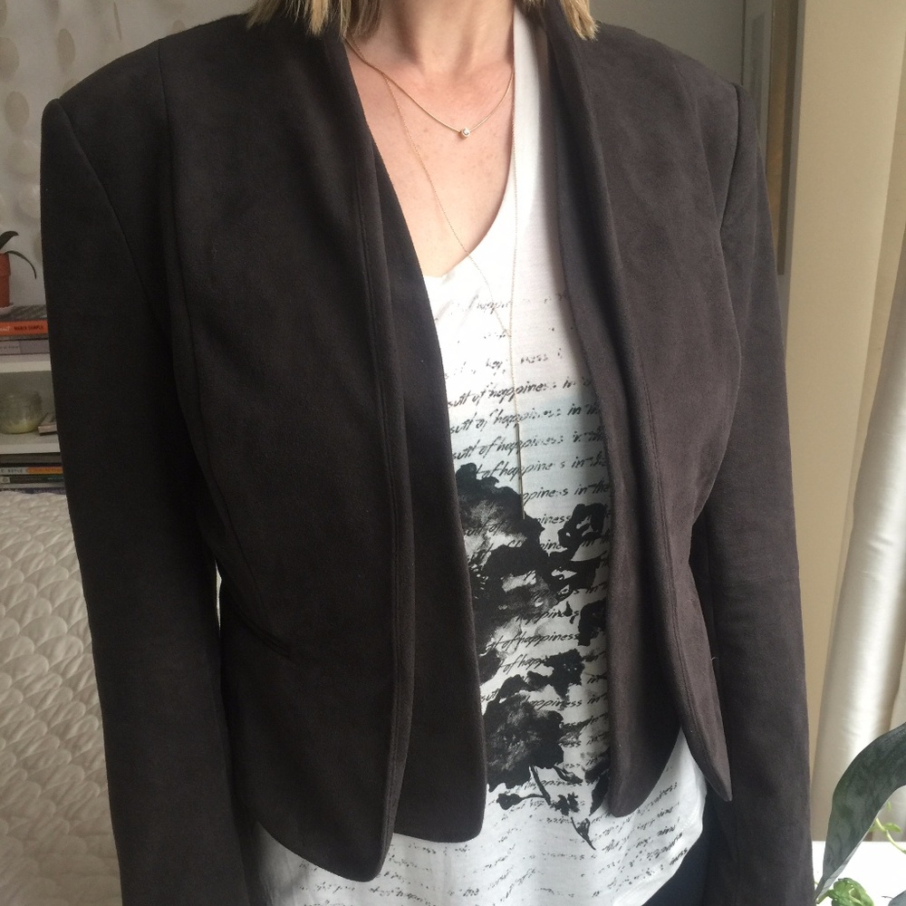 Halston Heritage LS Cropped Jacket