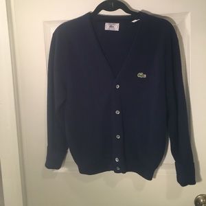 Vintage Lacoste cardigan