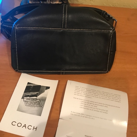COACH black purse, 100% Authentic - Picture 7 of 7