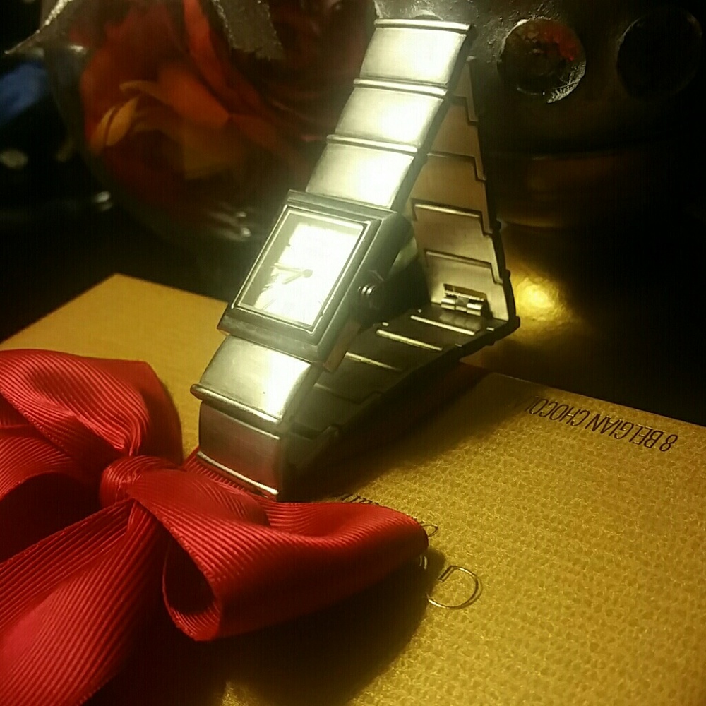 "Silver Terner Link Watch"