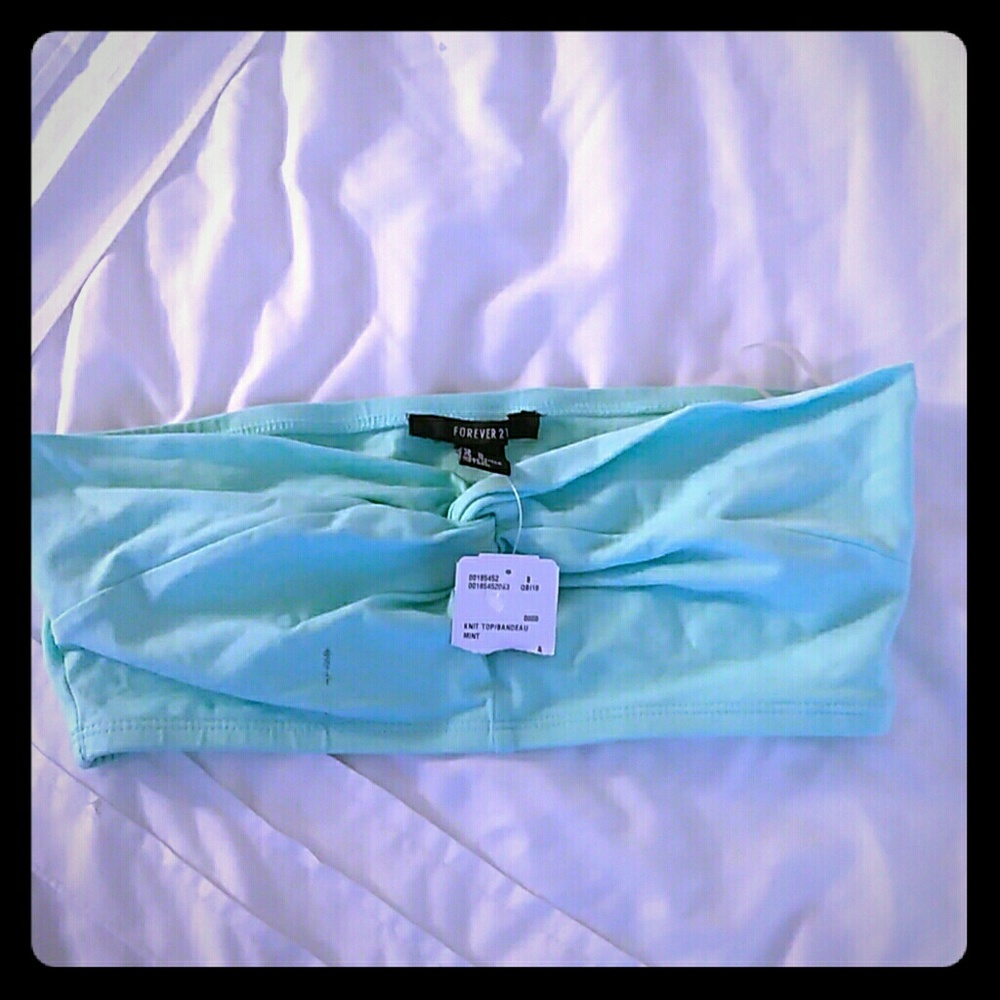 Mint color bandeau