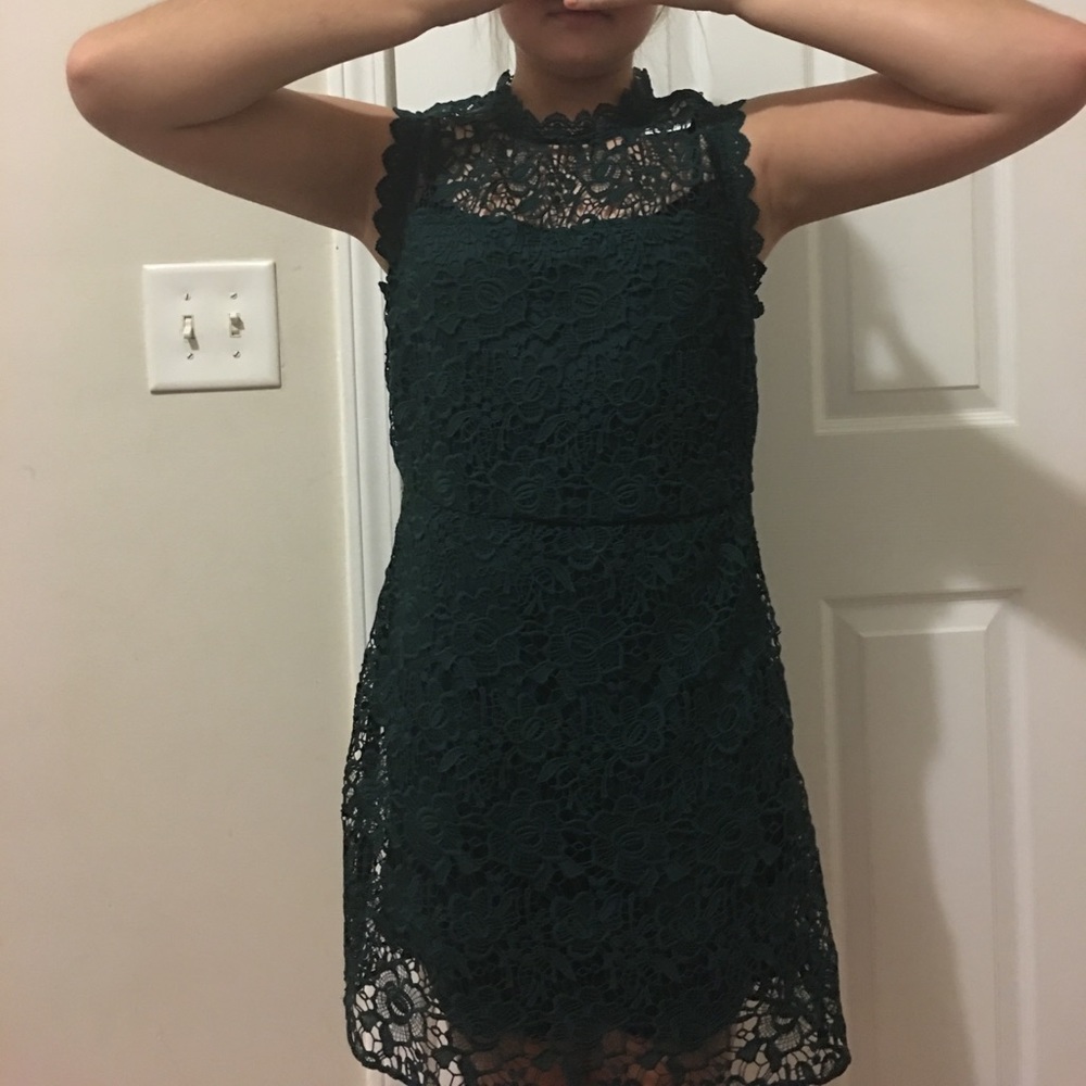 Green dress