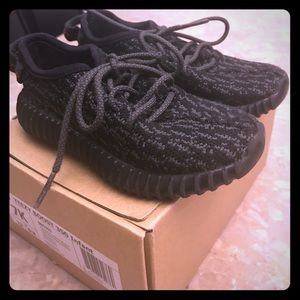Limited edition Infant Black Yeezy Boost 350