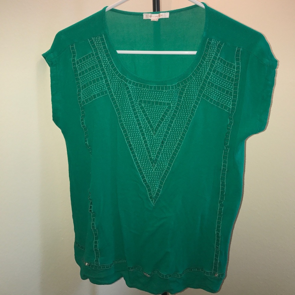 Skies are Blue top from Stitch Fix