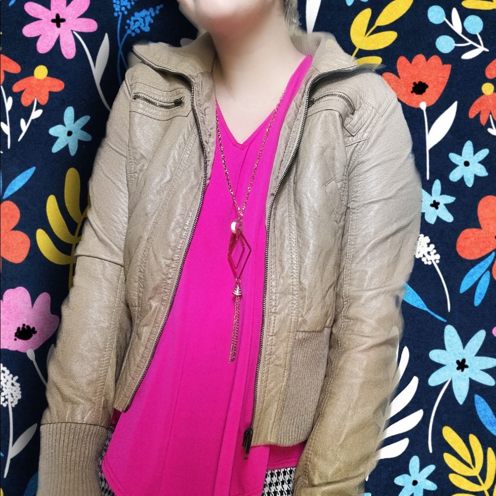 Tan Leather Jacket