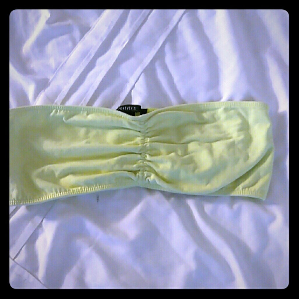 Highlighter yellow bandeau