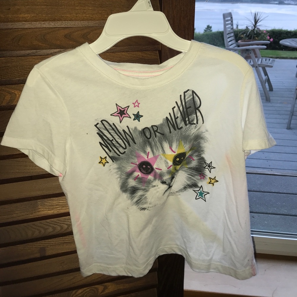 BETHANY MOTA X AEROPOSTALE MEOW OR NEVER T-SHIRT