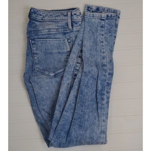 Acid Wash Skinny Jeans
