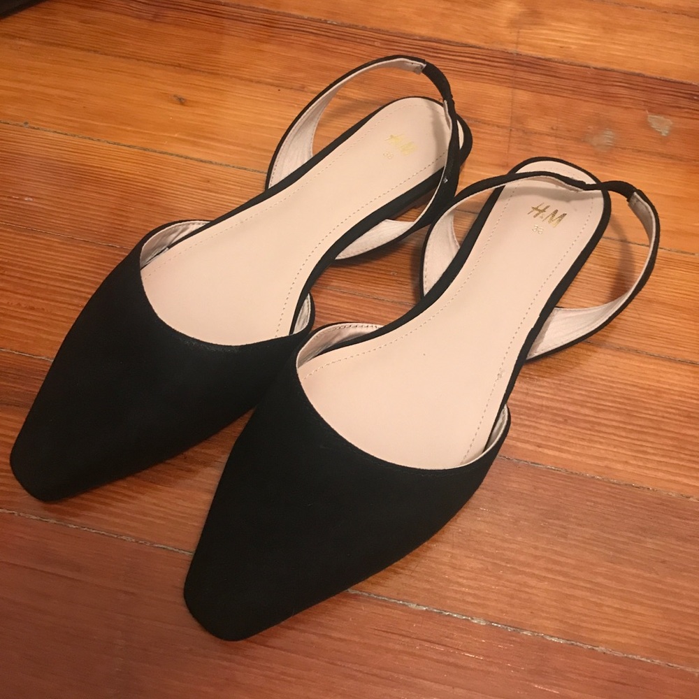 H&M slingback flats