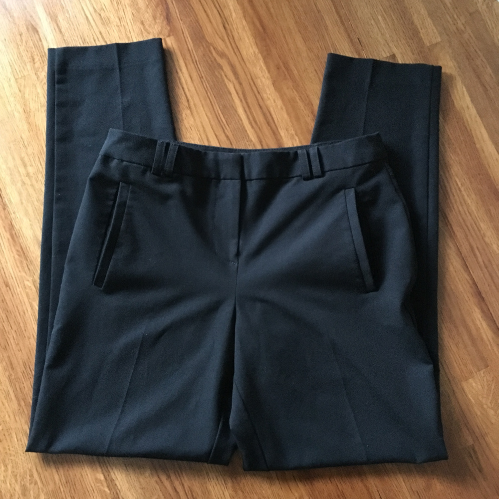 Topshop Black Cigarette Trousers