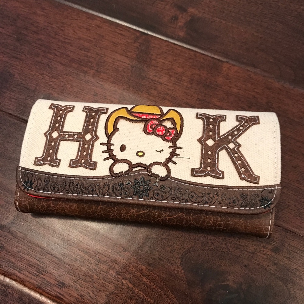 Hello Kitty Loungefly Western Wallet