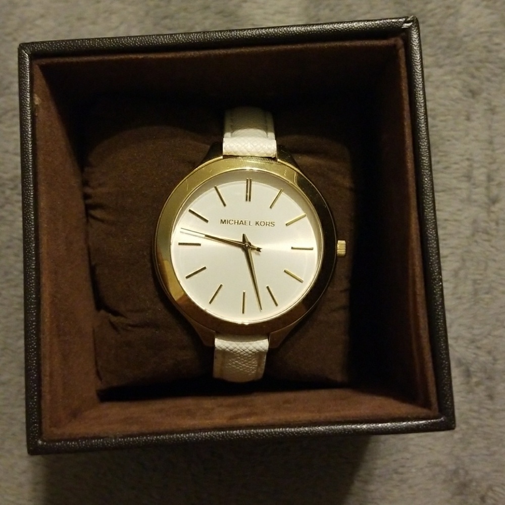 Gold Michael Kors watch
