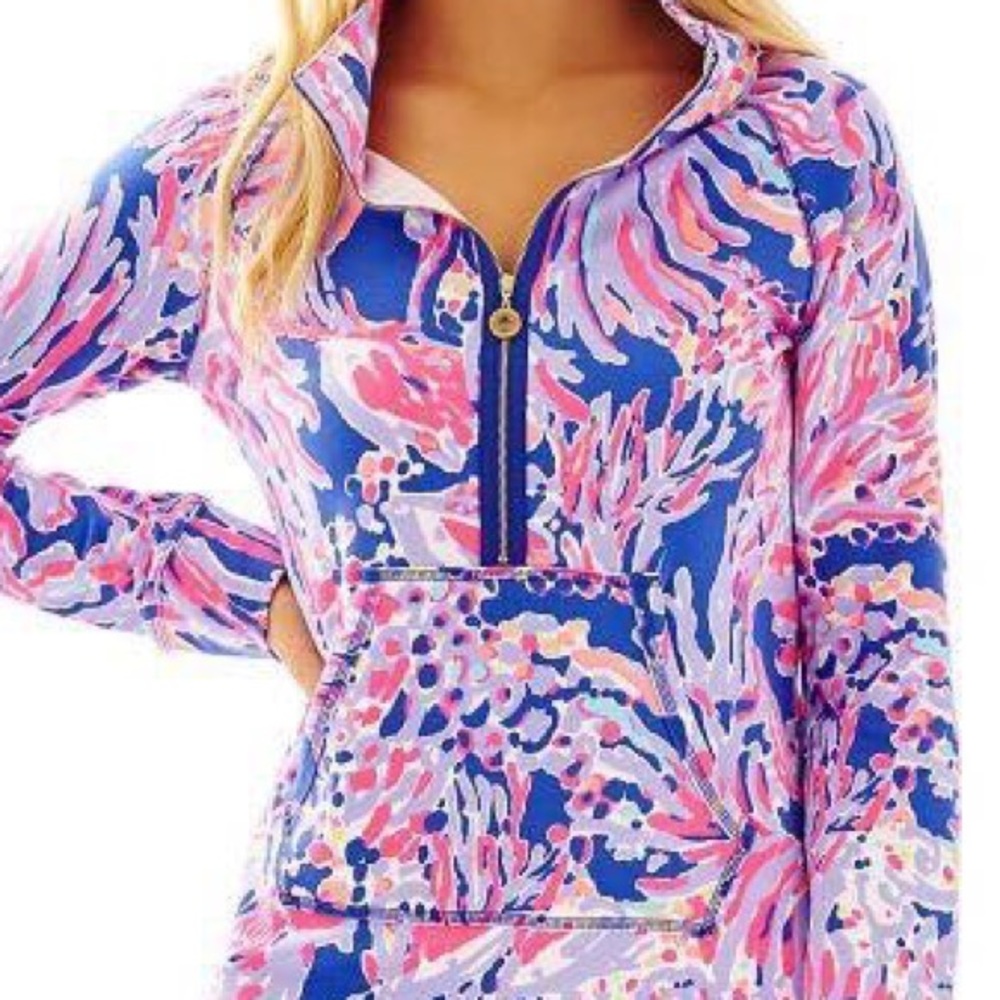 ISO Lilly Pulitzer Shrimply Chic Popover in XS