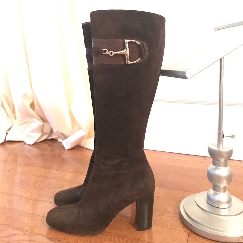 Gucci Brown Boots