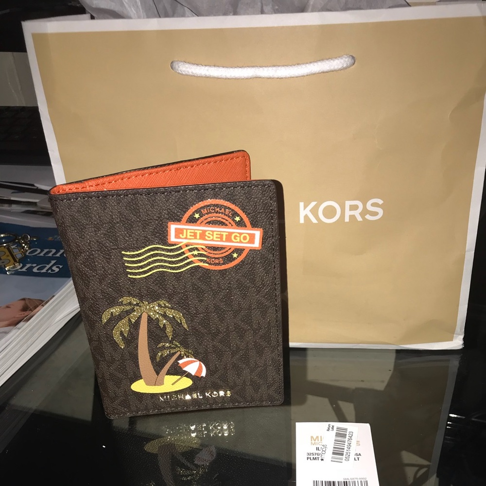 Sold! Rare Michael Kors Passport Holder