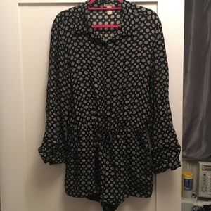 Forever 21 Patterned Short Romper