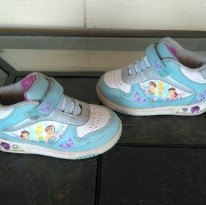 Disney Tinkerbell Girls Shoes Size 8