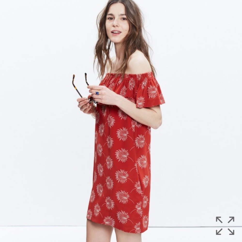 🌸HOST PICK🌸 NWT Madewell Off-the-Shoulder Dress