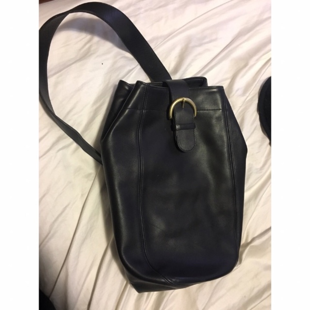 Coach leather sling bag