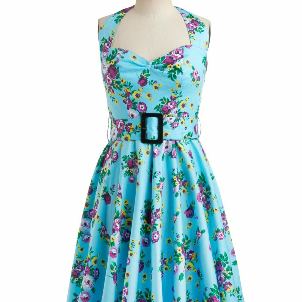 Hell Bunny Vixen Modcloth Pin Up Retro Halter