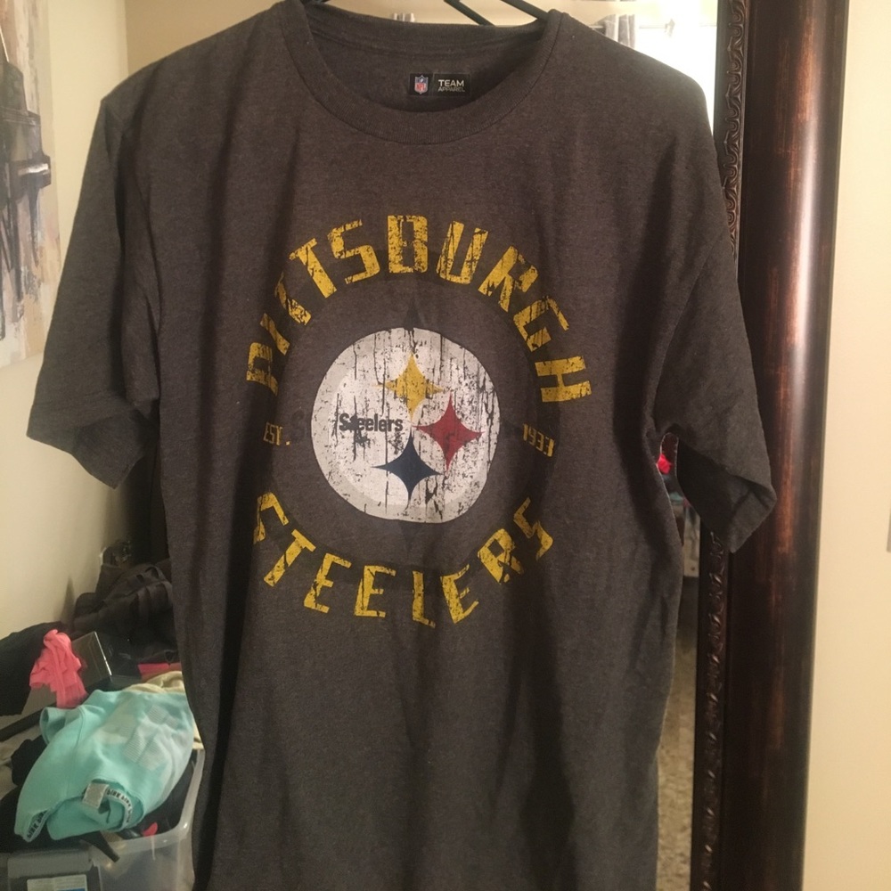 Men’s NFL team Apparel Pittsburgh Steelers T-shirt