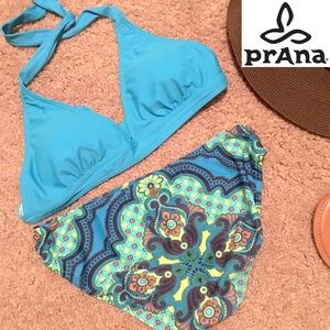 Prana Women's Lahari Halter swimsuit + bottoms