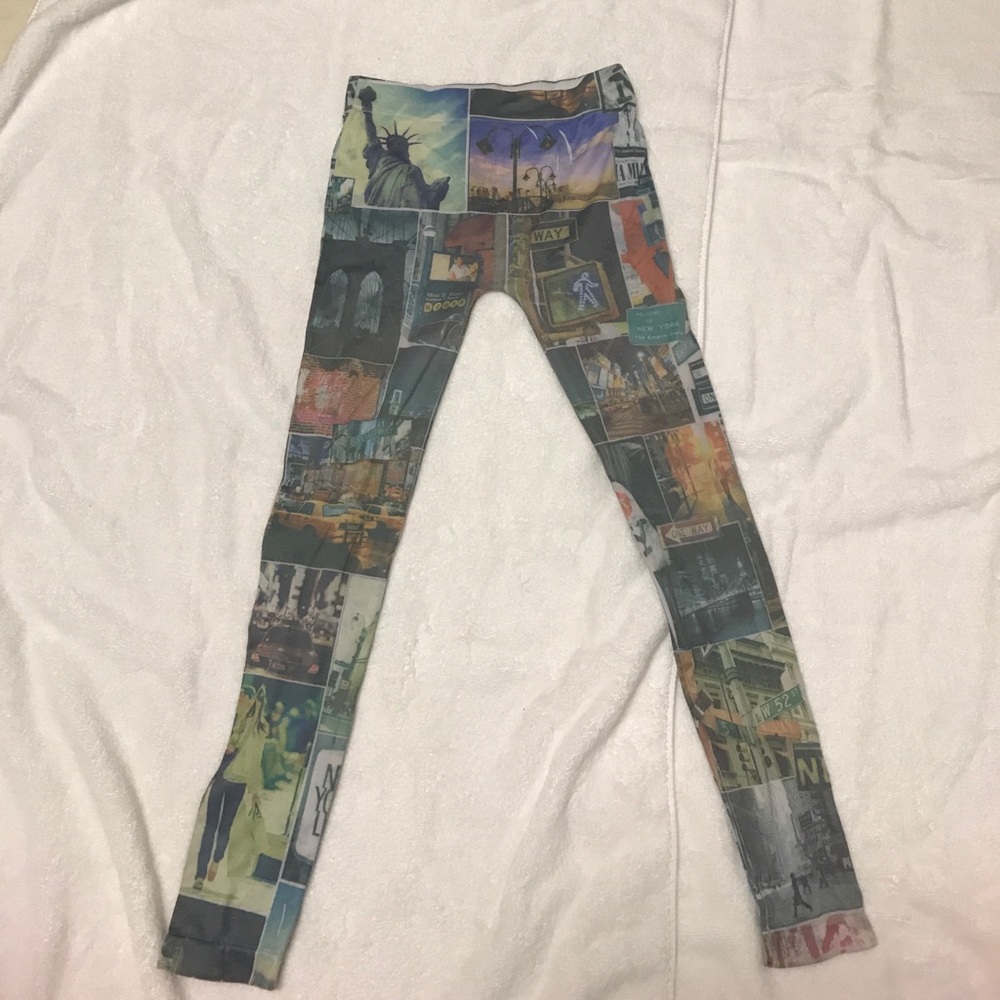 NY themed Leggings