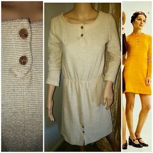 Authentic 1970s sweater dress