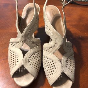 Clark’s sandal heels