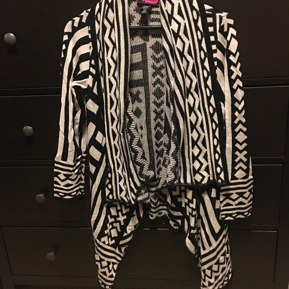 Aztec sweater cardigan