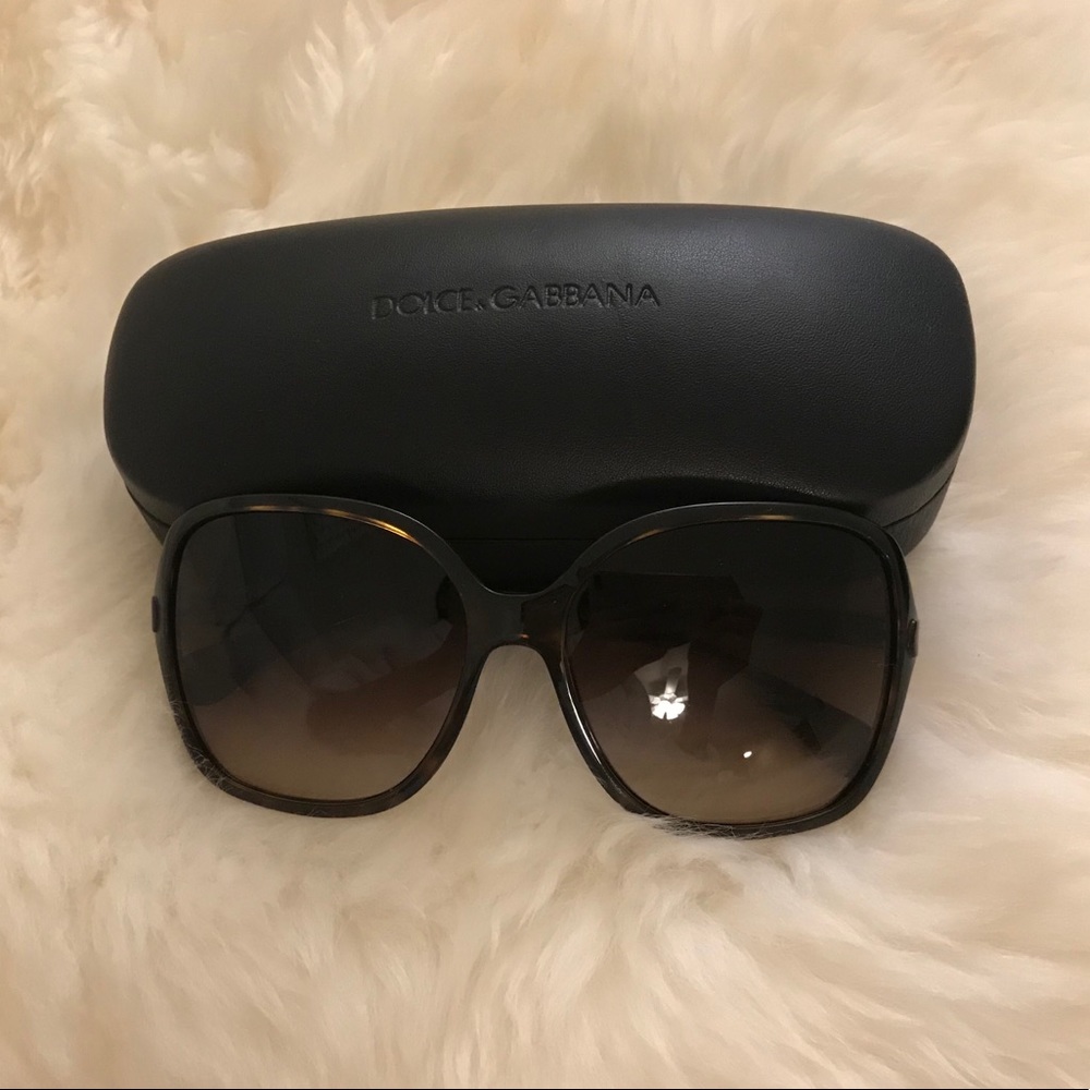 Dolce & Gabbana dark brown women sunglasses