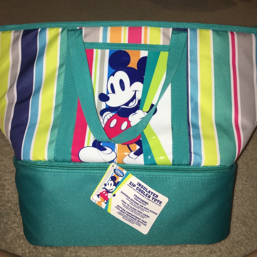 Disney insulated zip cooler tote