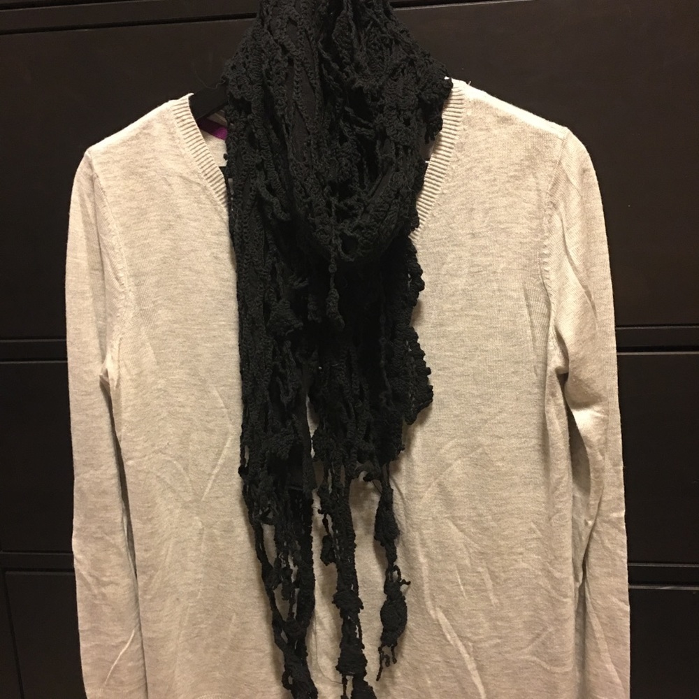 Black scarf
